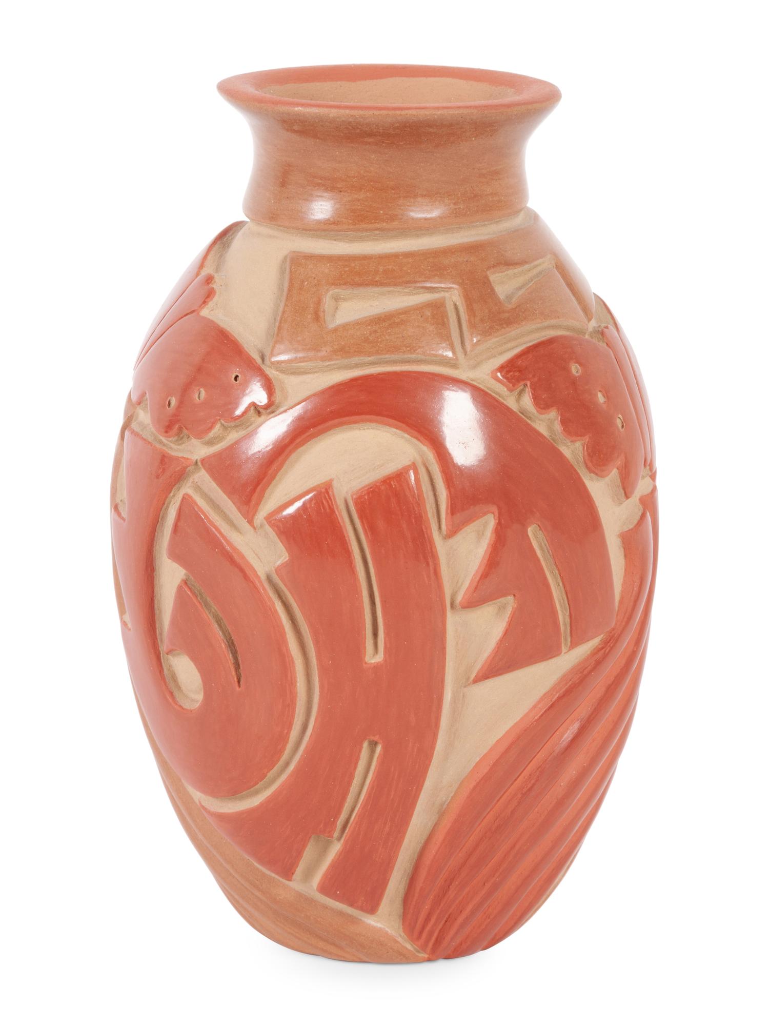 Spring Alive, Pottery Vase