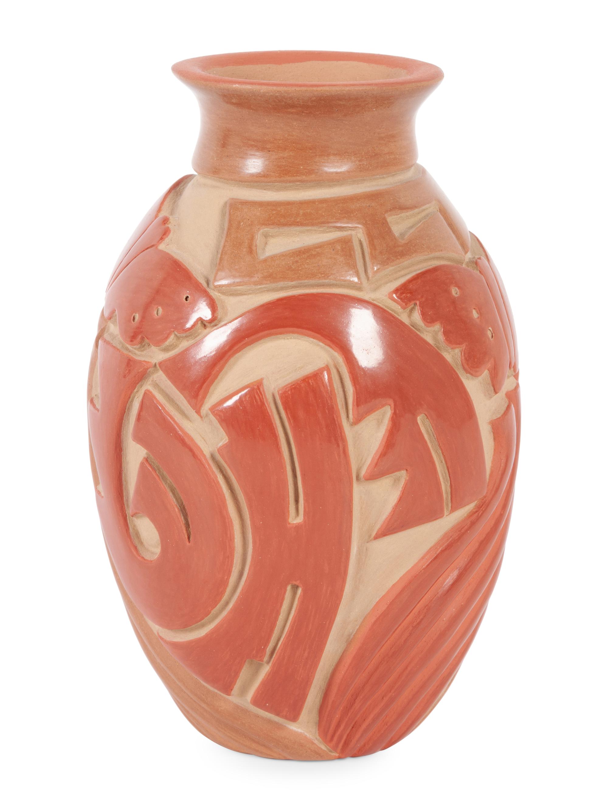 Spring Alive, Pottery Vase