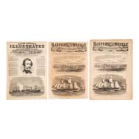 [CIVIL WAR - CONFEDERATE STATES NAVY]. Archive of photographs and ephemera related to the CSS Alabama and other Confederate naval subjects, including:
