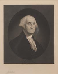 [Presidential] Sartain, John. Dual Signed Engraved Proof Portraits of George and Martha Washington