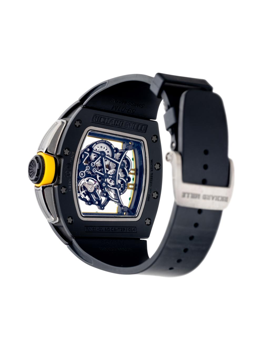 A SPECTACULAR RICHARD MILLE, REF. RM61-01 CERAMIC 'YOHAN BLAKE' WATCH