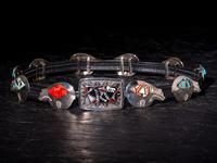 Silver Bear with Heartline Concha Belt