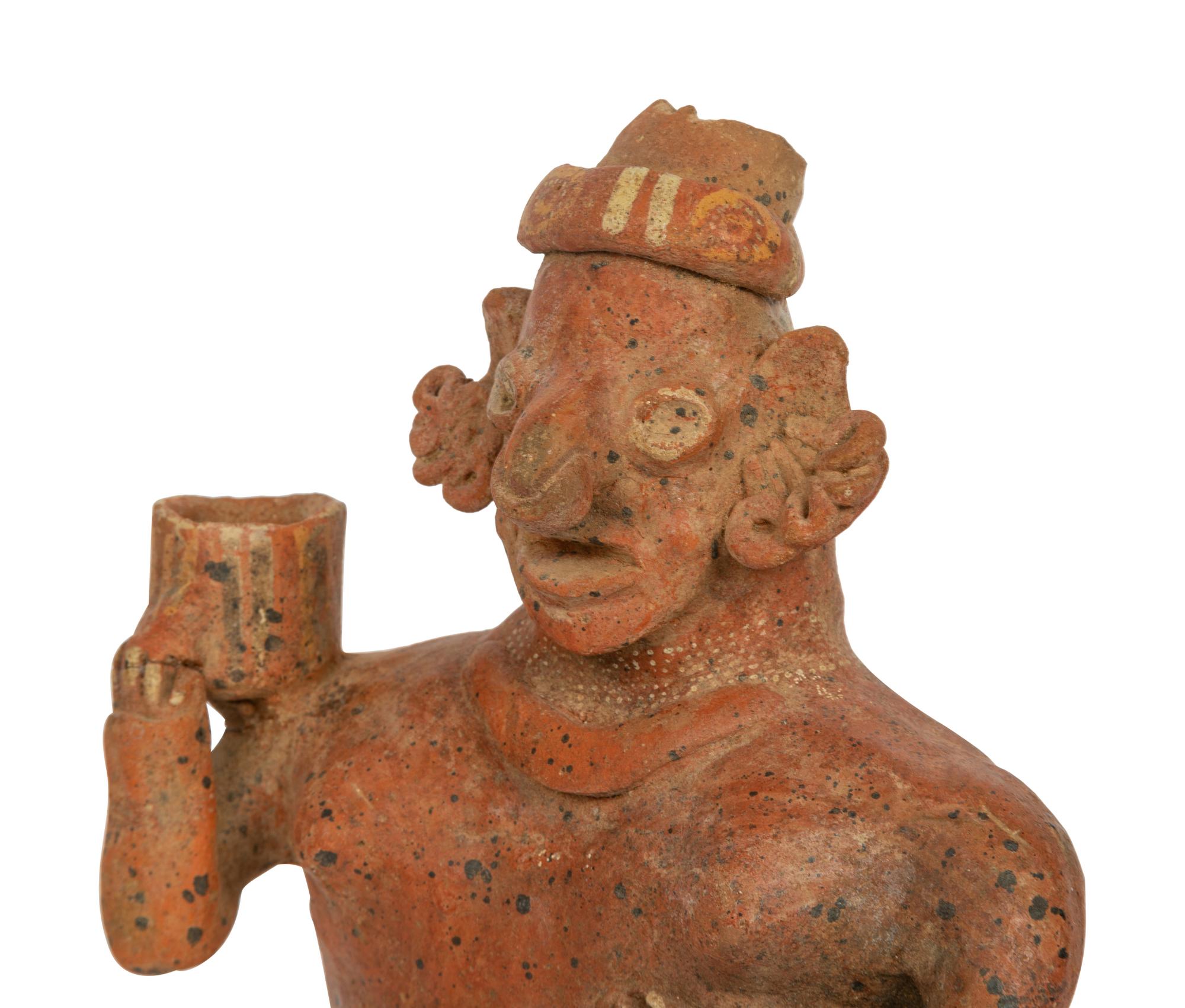 A Colima Terracotta Statuette