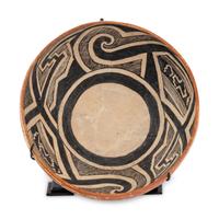 Ancestral Pueblo, Pinto Polychrome Pottery Bowl