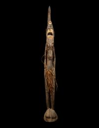 An Oceanic Wood Standing Figure