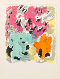 Carlos Merida, (Guatemalan, 1895-1984), Estampas Del Popol-Vuh Series, 1943