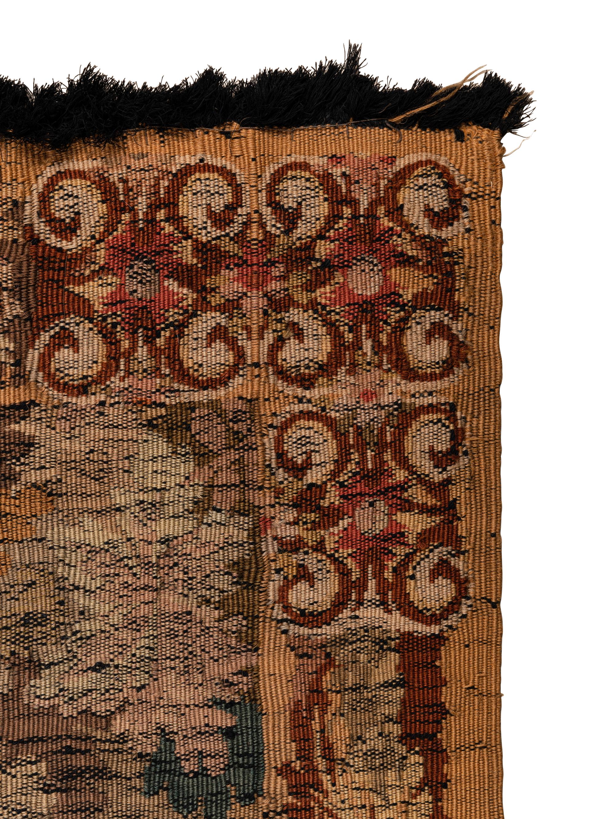 A Continental Wool Tapestry