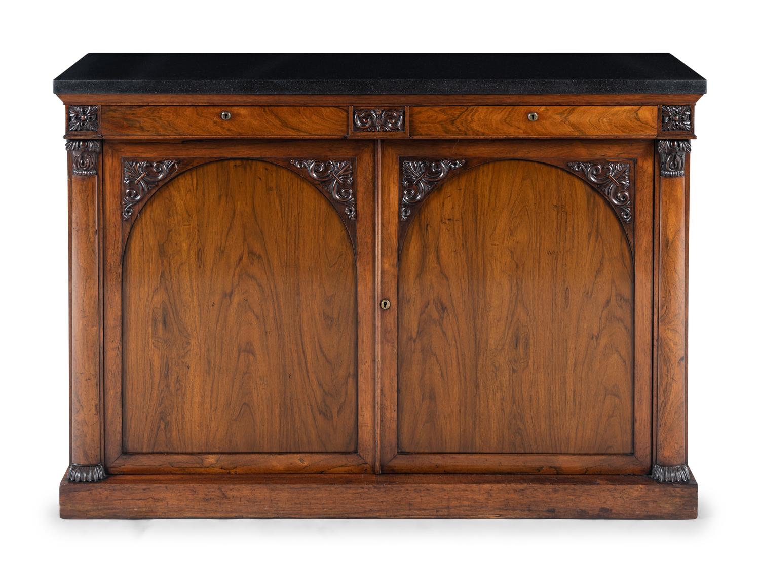 An English Mahogany Cabinet