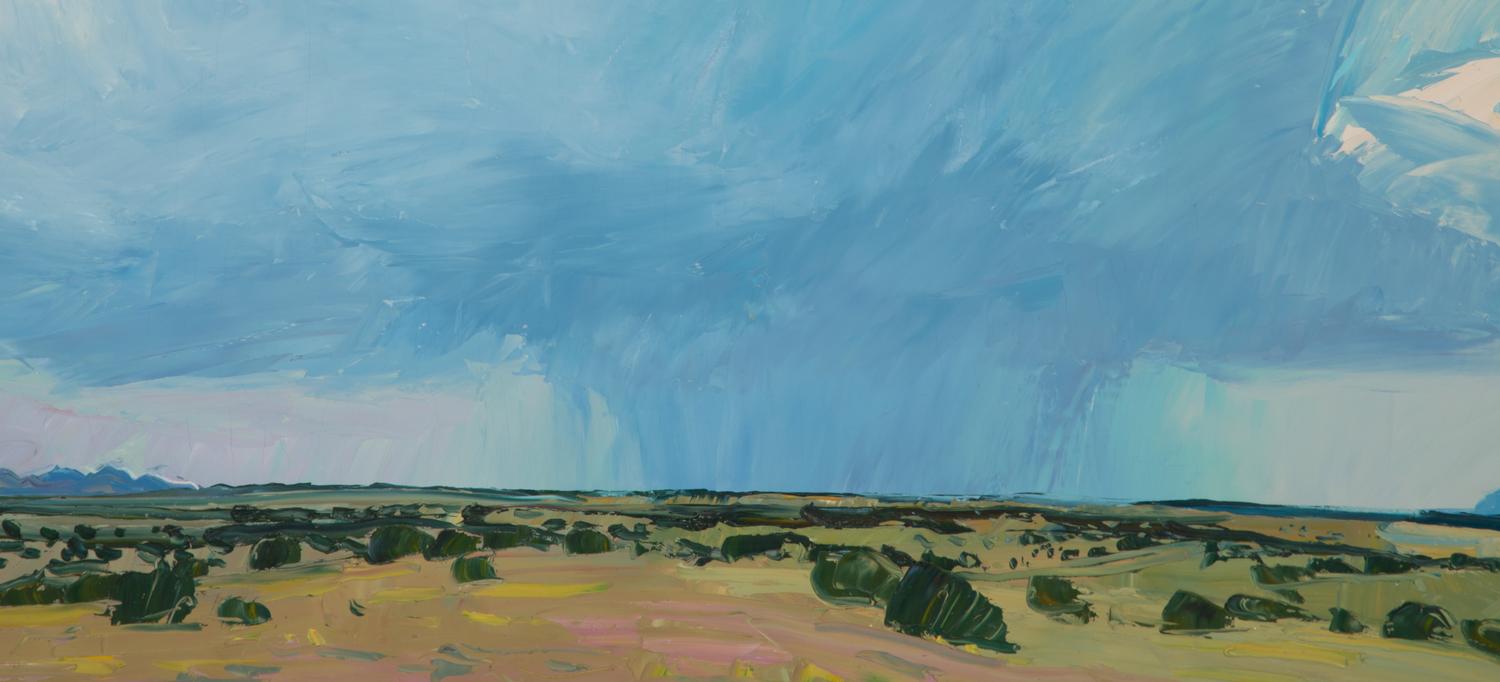 Rain in Galisteo Basin
