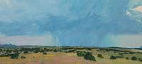 Rain in Galisteo Basin