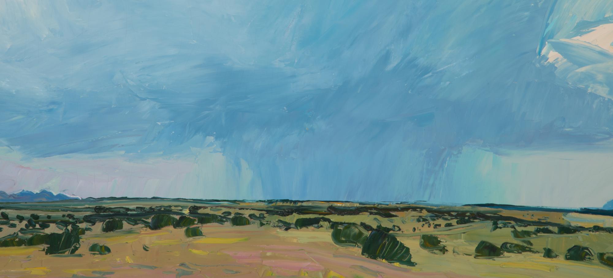 Rain in Galisteo Basin