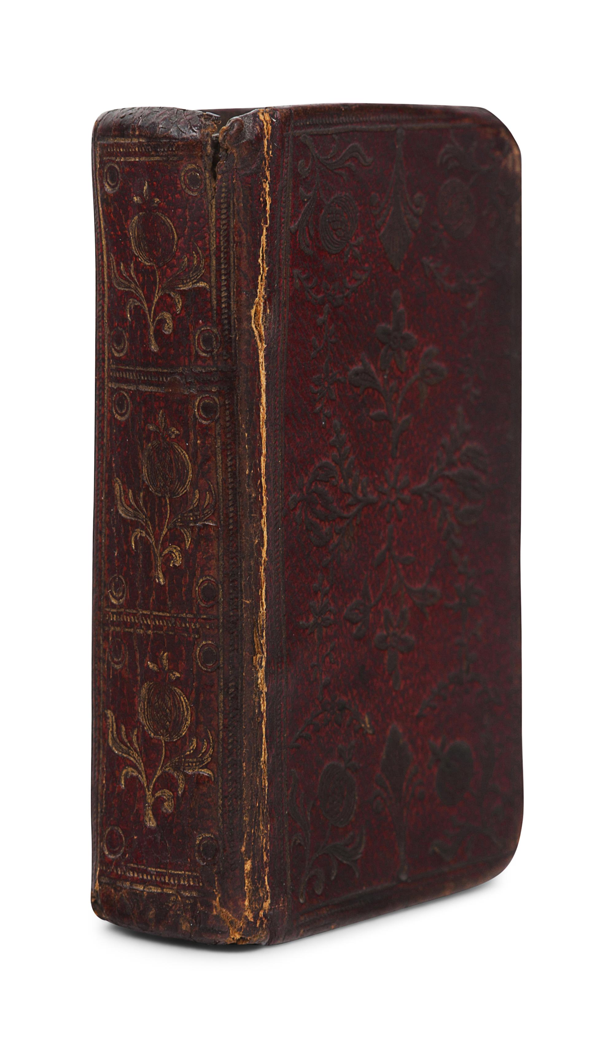 [MINIATURE BOOK]. The Psalms of David in Metre. As they are used in the Kirk of Scotland. Edinburgh: P. Williamson, 1779.