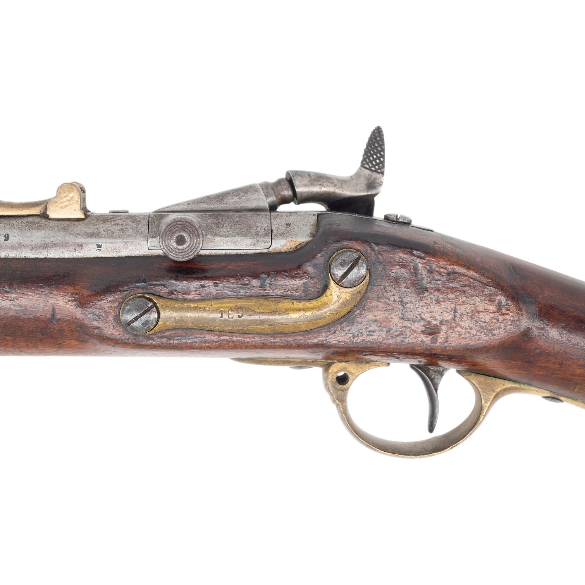 Rare Danish Model 1853/66 17mm Naval Rifle (Fládens Bagladeriffel m/1853-66)