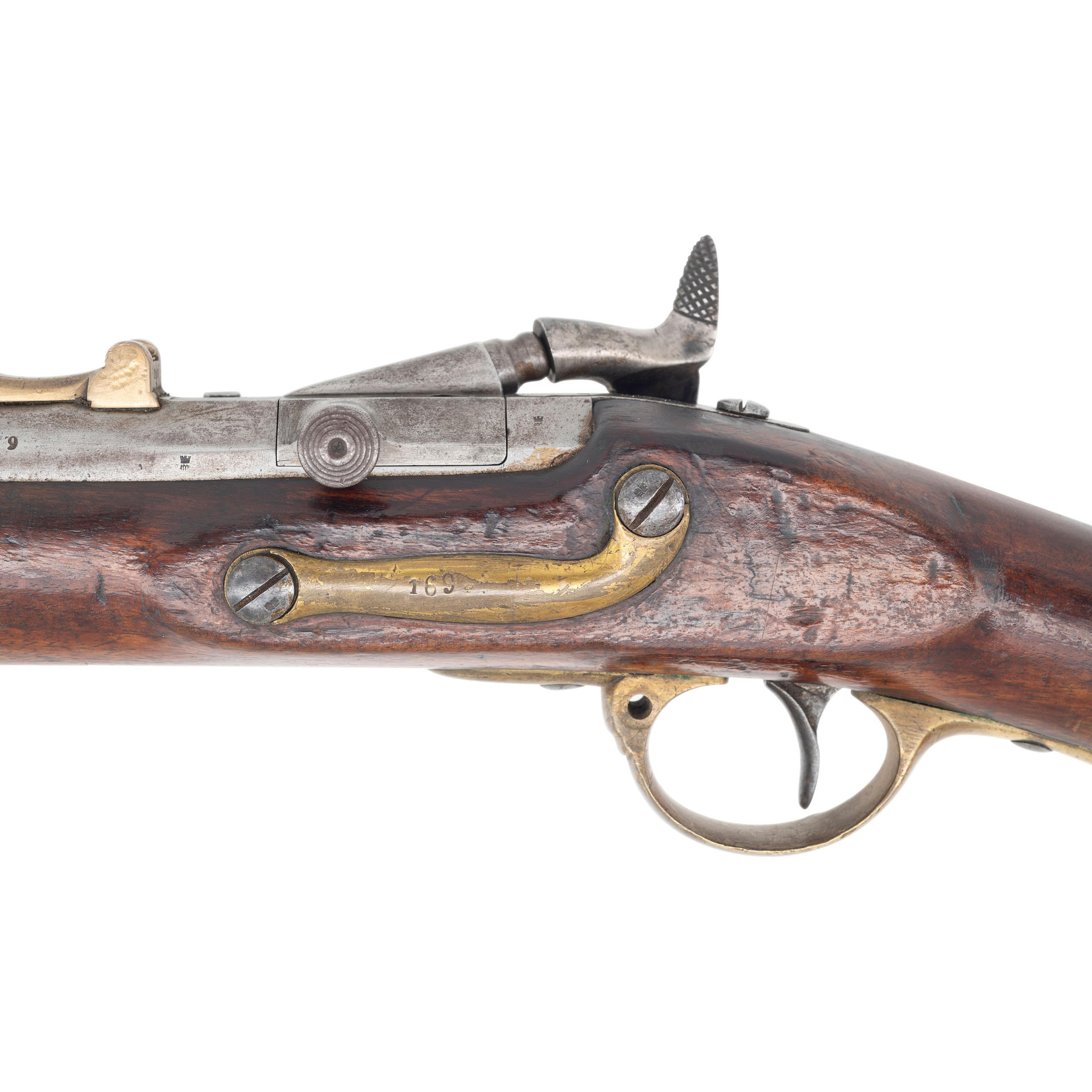 Rare Danish Model 1853/66 17mm Naval Rifle (Fládens Bagladeriffel m/1853-66)