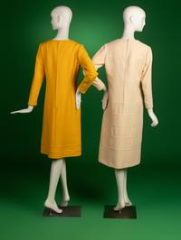 Mona von Bismarck; Two Givenchy Haute Couture Dresses