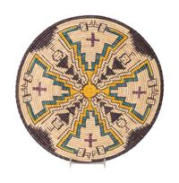 Polychrome Basket, with Rain, Lightning, and Yeis