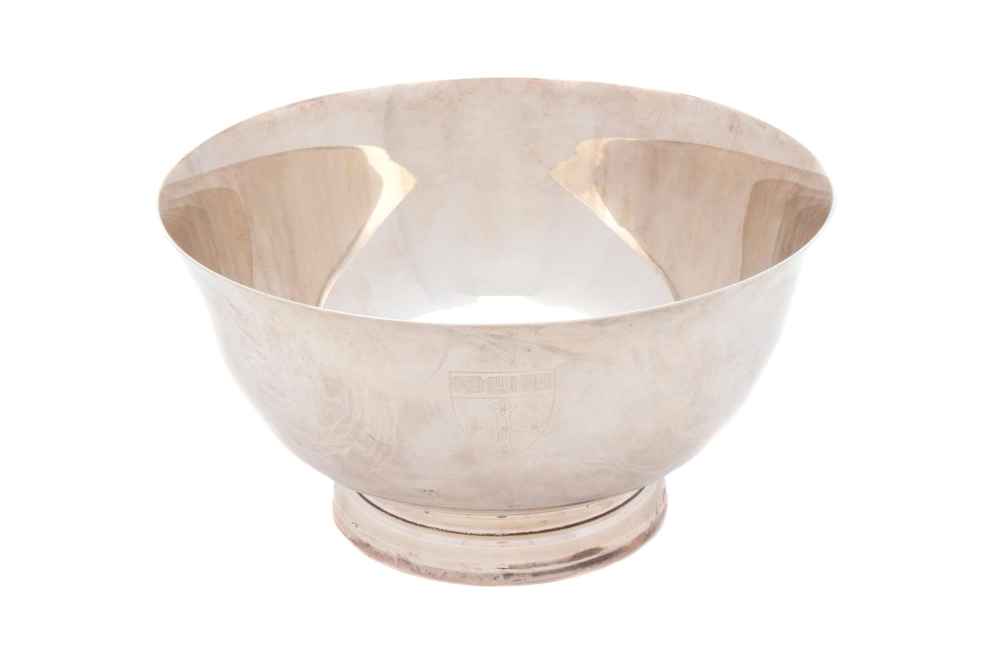 An American Silver Revere Style Bowl — Lunt Silversmiths, Greenfield, MA, Mid 20th Century