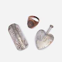 A group of jewelry and accessories late 18th/early 19th century