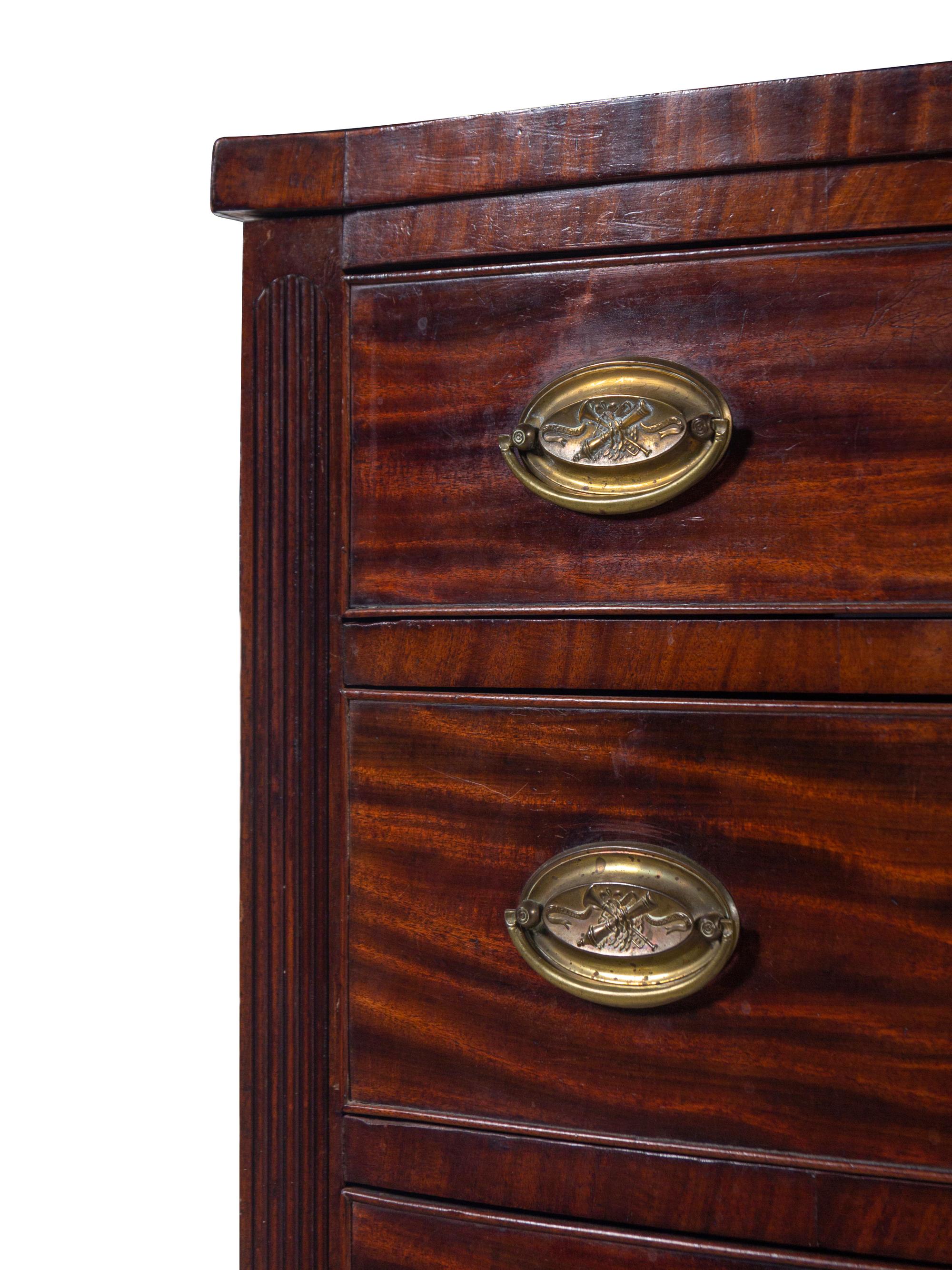 A Federal Mahogany Chest of Drawers