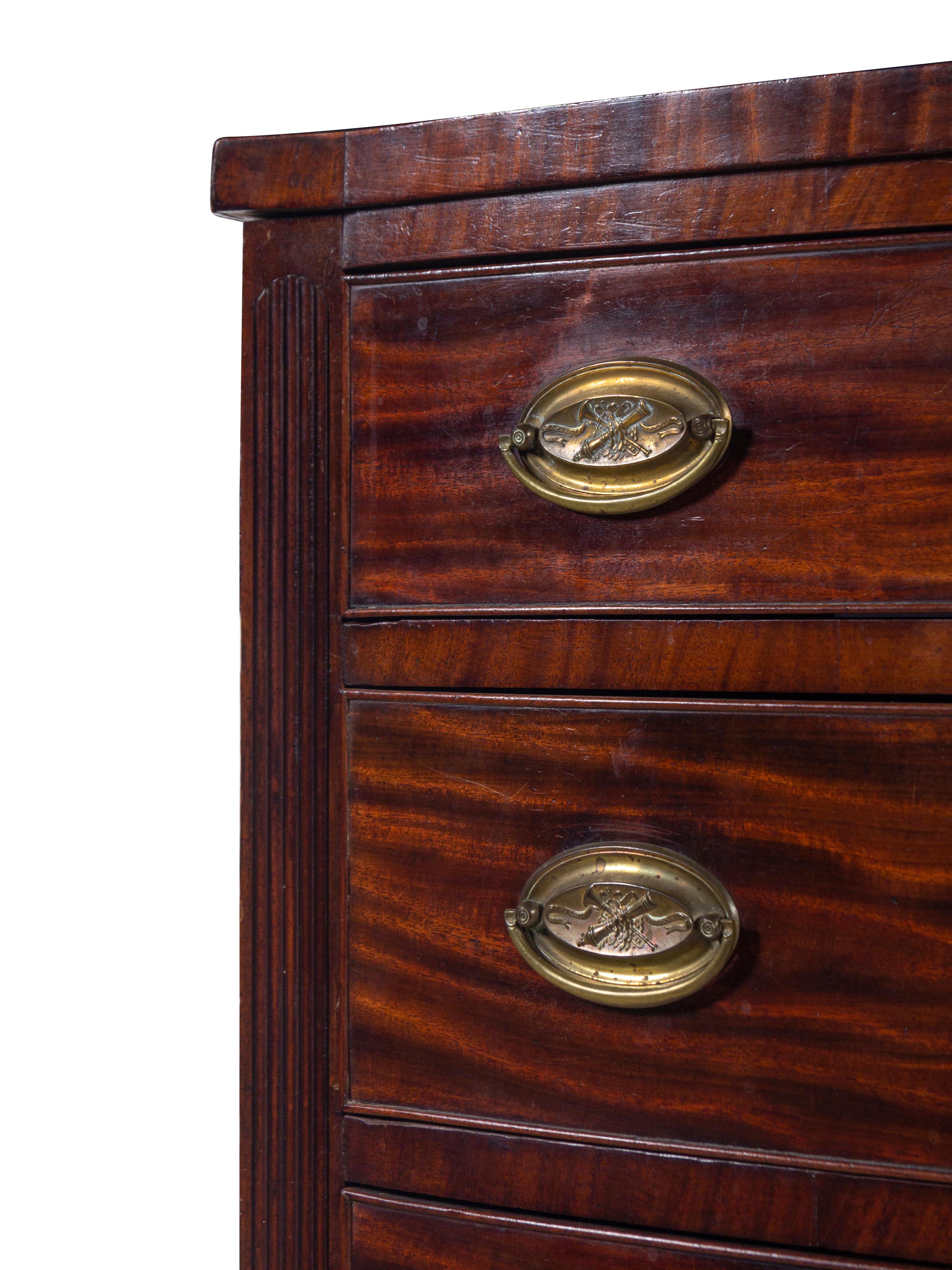 A Federal Mahogany Chest of Drawers