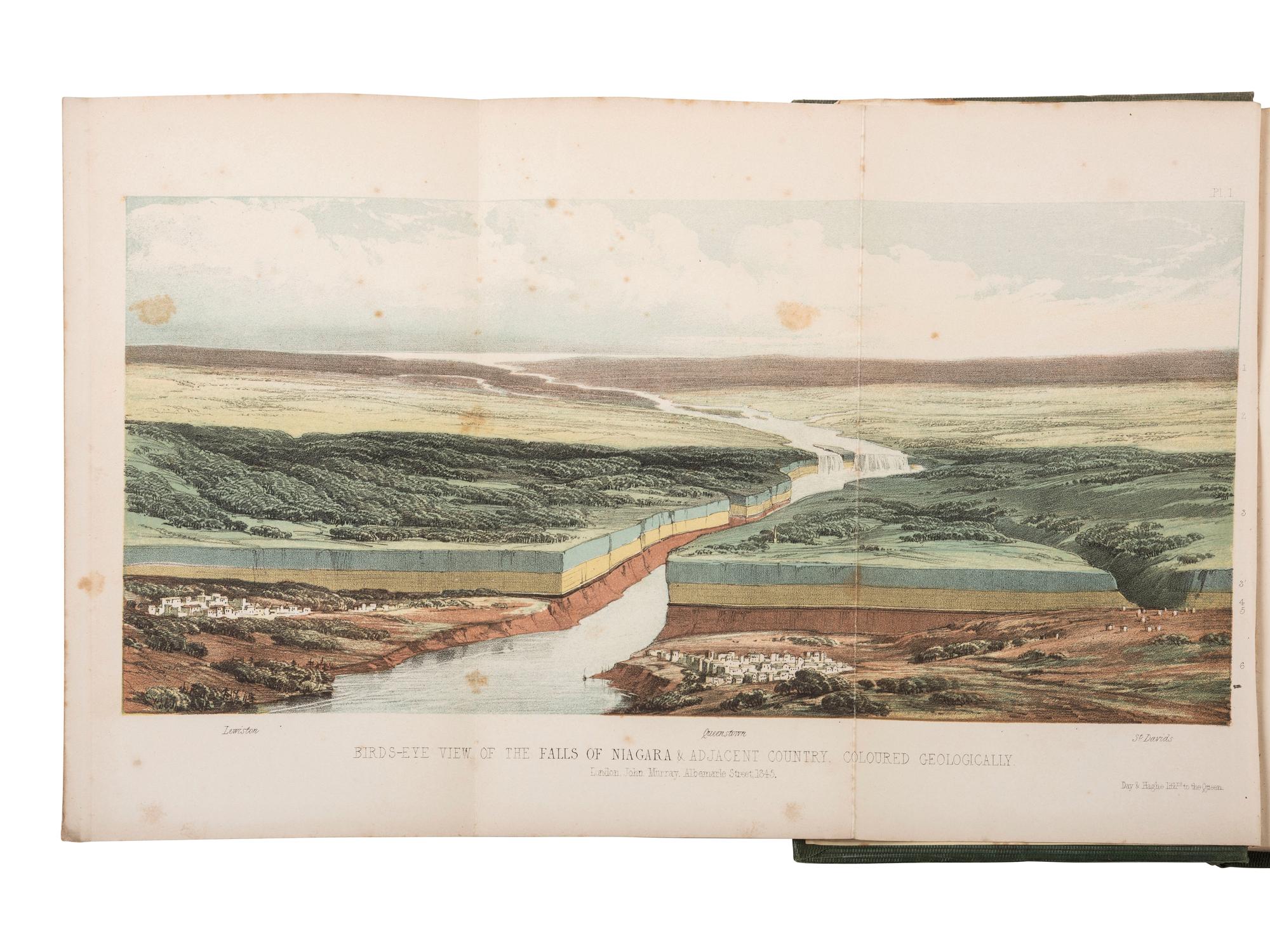 American Travel, Exploration & Expansion LYELL, Charles (1797-1875). Travels in North America; with Geological Observations of the United States . London: John Murray, 1845.
