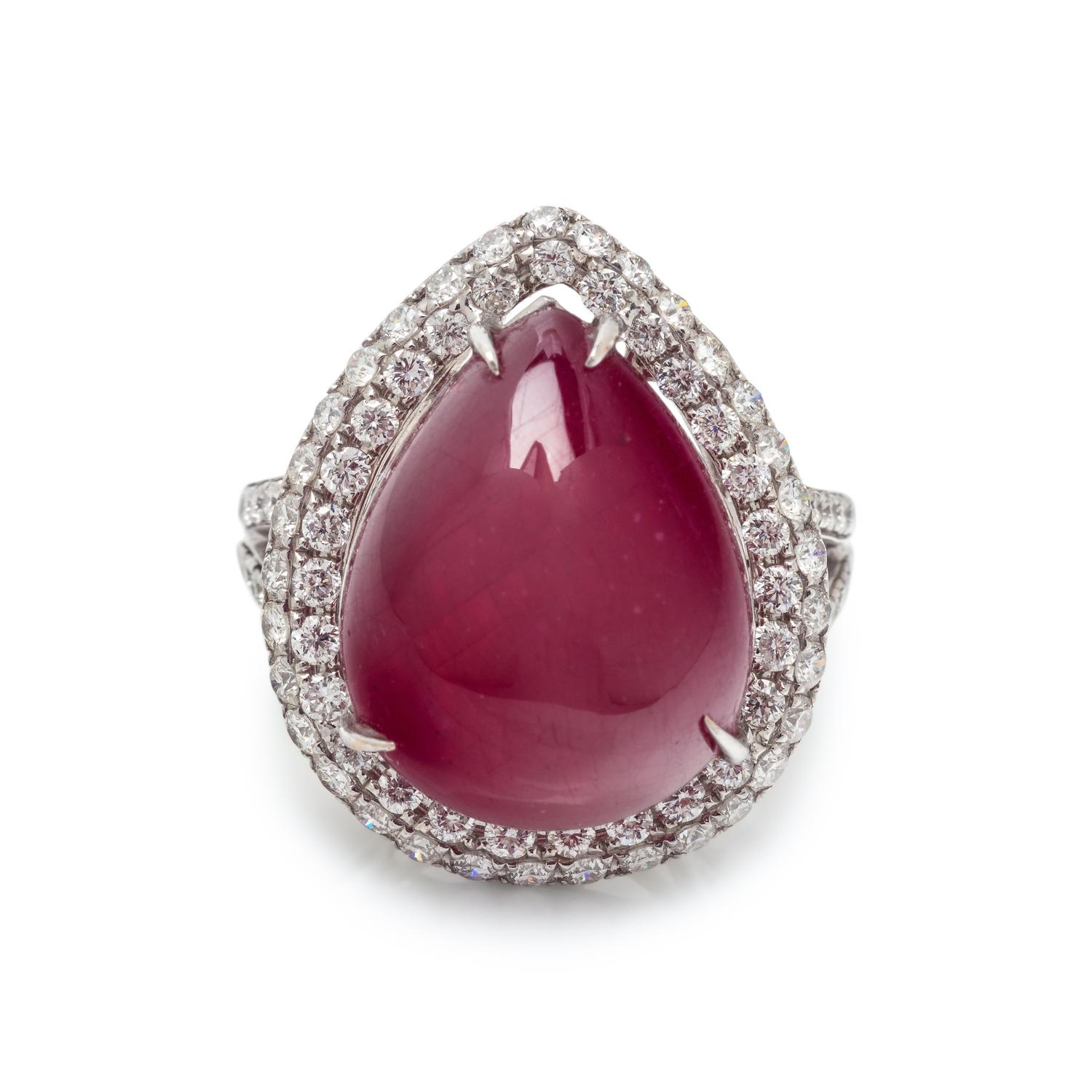 RUBY AND DIAMOND RING