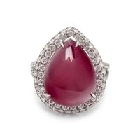 RUBY AND DIAMOND RING
