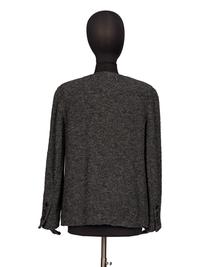 Chanel, Grey Bouclé Tweed Cardigan Jacket