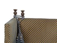 A Pair of Custom Upholstered Knole Sofas