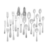 An American Silver Flatware Service