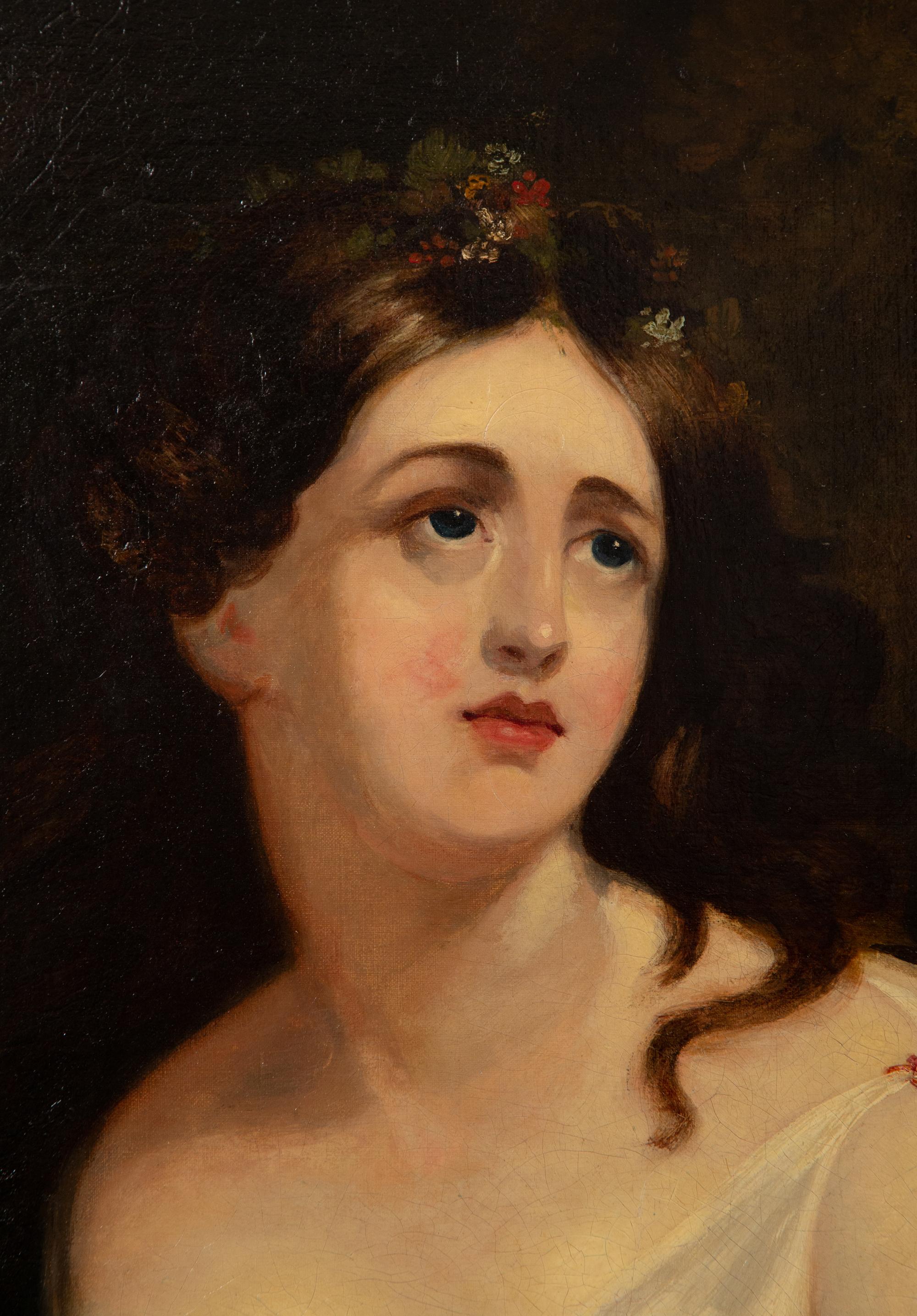Lady Emma Hamilton as Ophelia