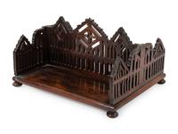 A William IV Rosewood Book Caddy