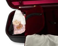 Two Cased Violins with Bows