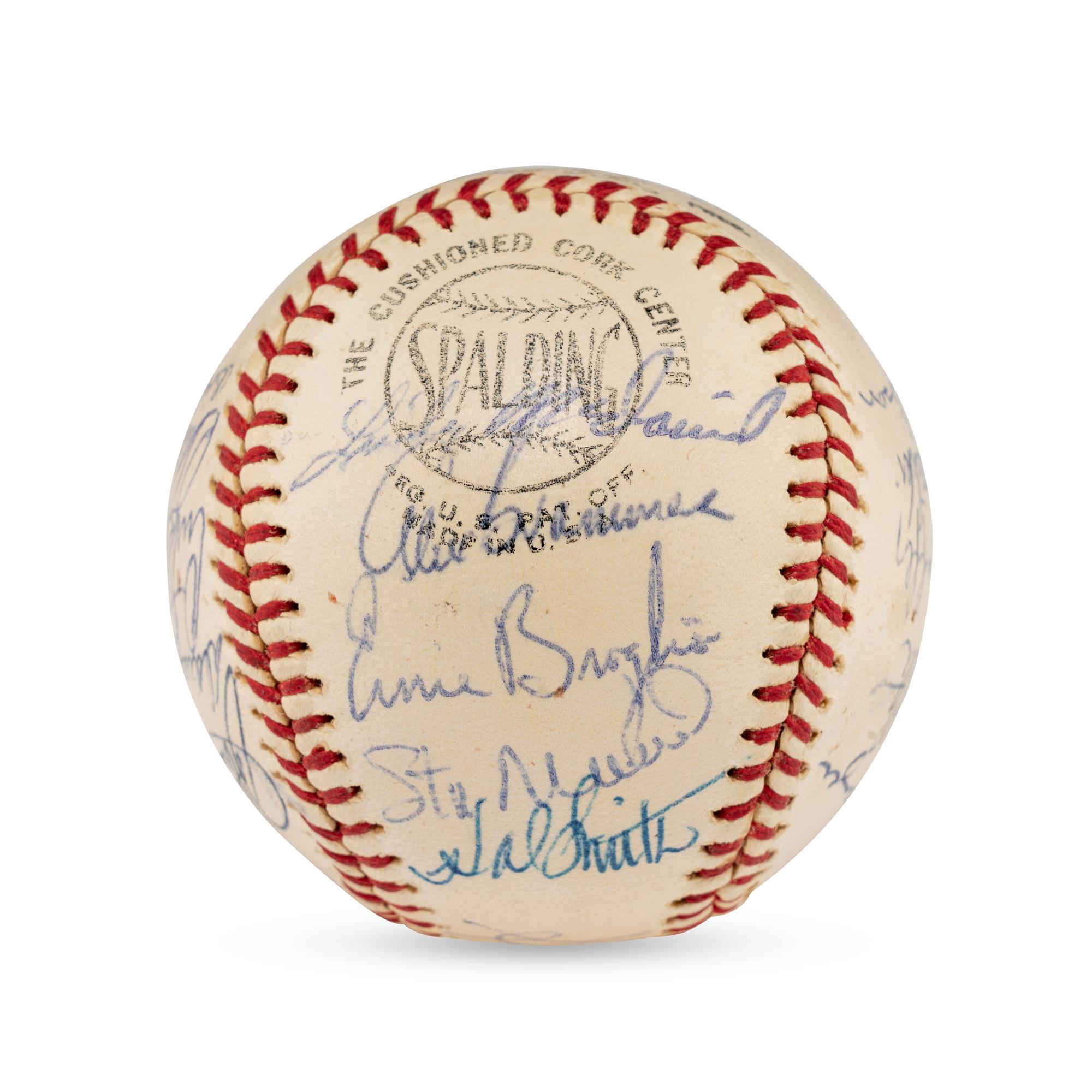 A 1961 St. Louis Cardinals Team Signed Autograph Baseball
