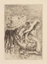 Pierre-Auguste Renoir, (French, 1841–1919), Le chapeau épinglé (Pinning the Hat)