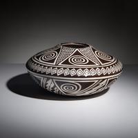 Helen Naha (Hopi-Tewa, 1922-1993) — Pottery Bowl, Awatovi Star Design