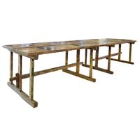 A Large Jeweler's Table 157" W x 39" D x 32" H — France, 19th Century