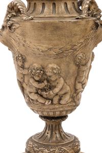 A Pair of Italian Terra Cotta Vases Mounted as Lamps