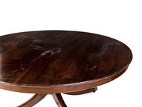 A Regency Style Mahogany Circular Dining Table