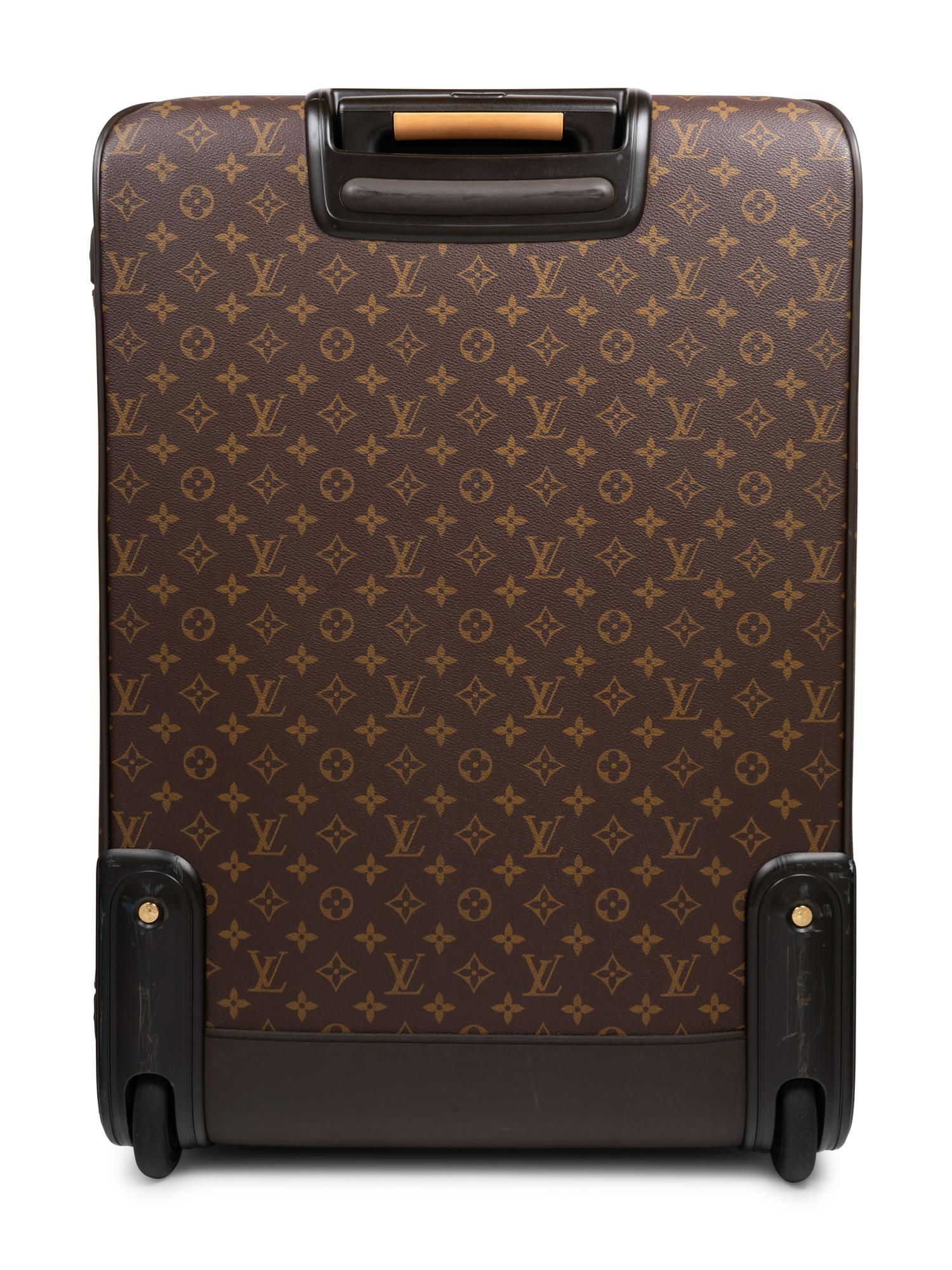 Louis Vuitton Monogram Pegase 65 Rolling Suitcase, 2011
