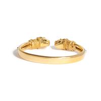 LALAOUNIS, YELLOW GOLD AND RUBY CHIMERA CUFF BRACELET