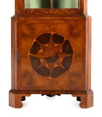 A Dutch Oysterwood Corner Cabinet