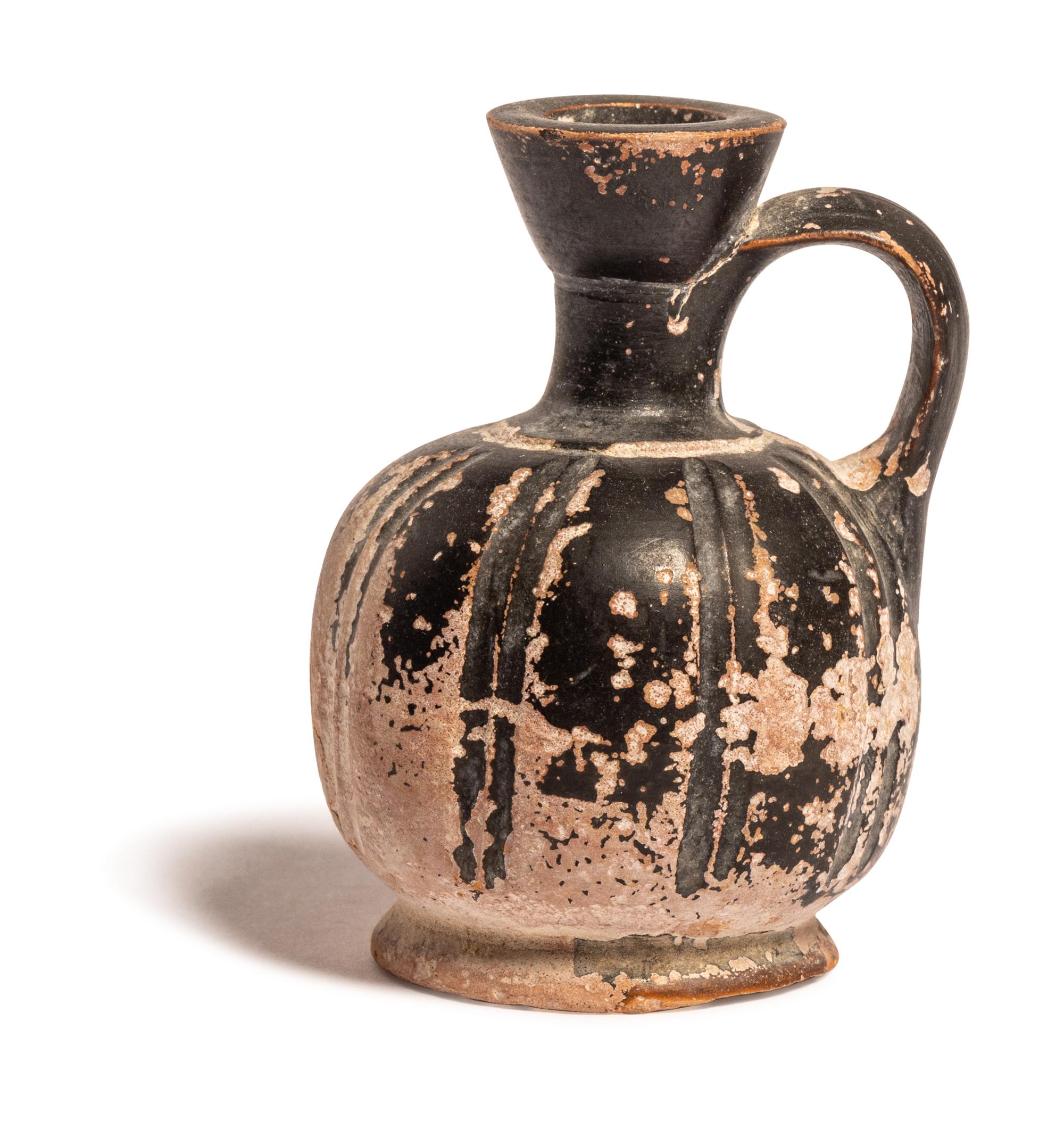 A Group of Eleven Greek Pottery Vessels