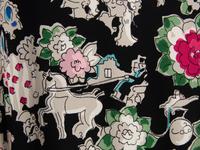 Chanel Printed Silk Robe