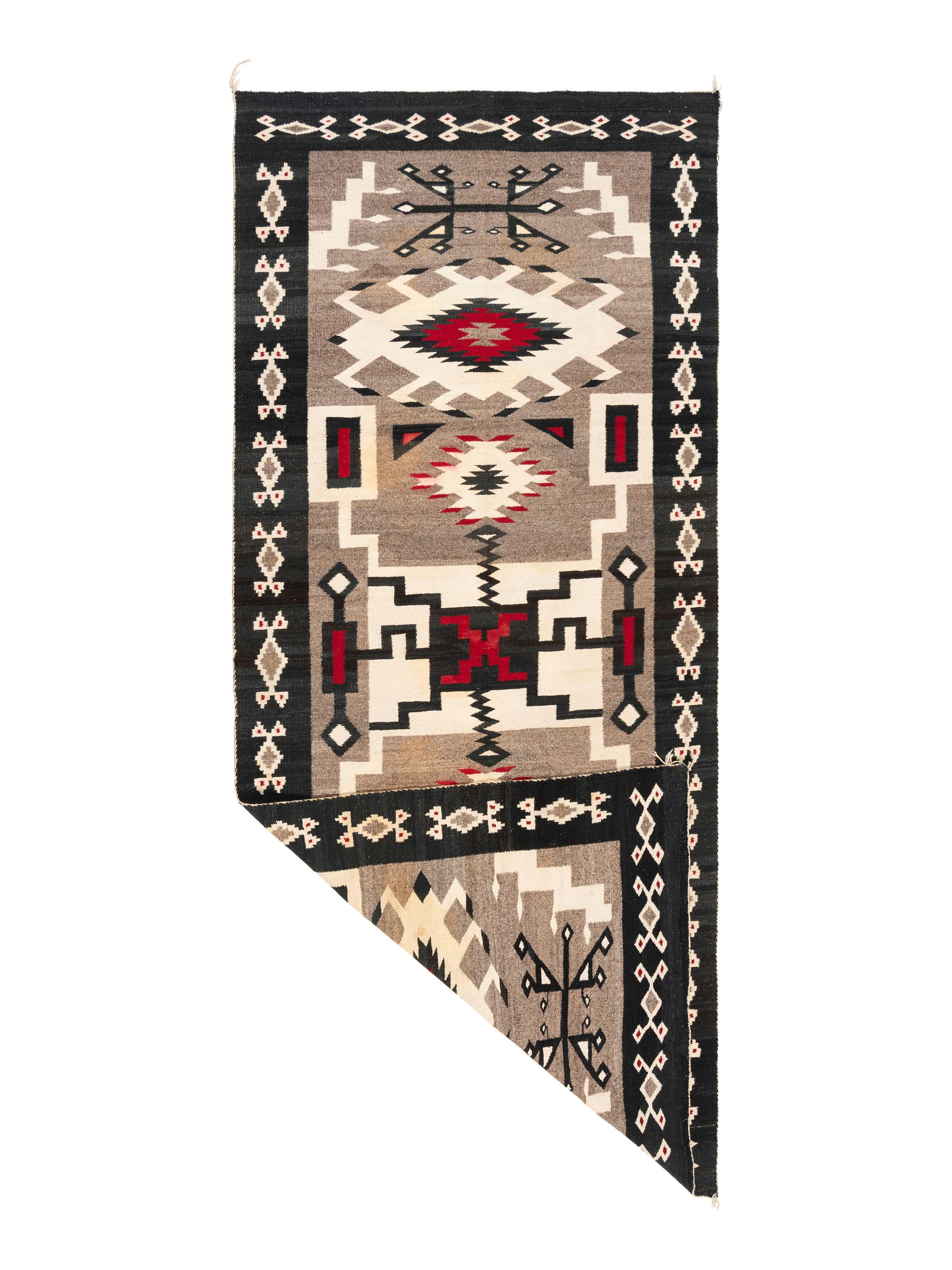 Navajo Storm Pattern Runner / Rug