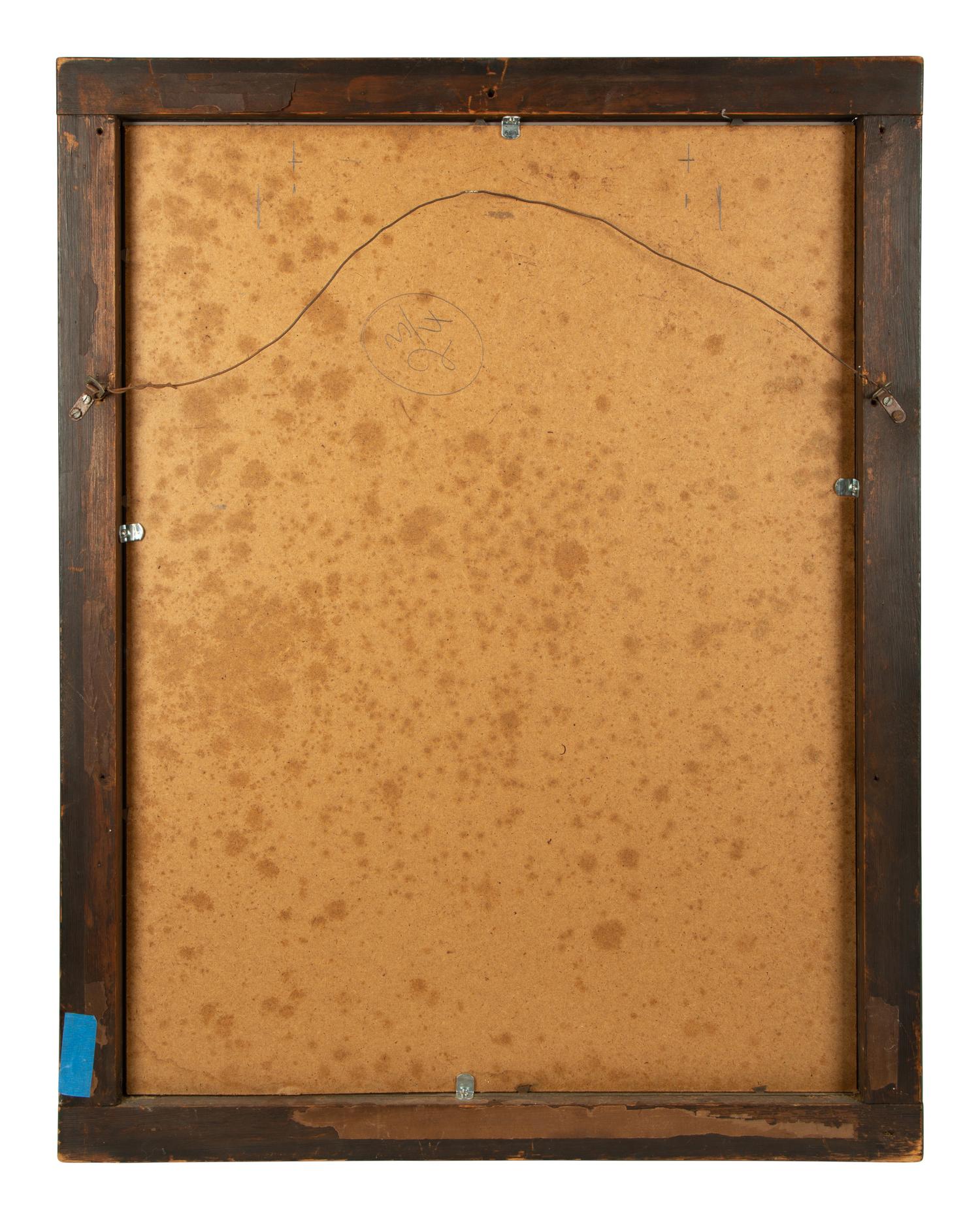 A Flemish Ebonized and Tortoise Shell Veneered Mirror — 19TH CENTURY