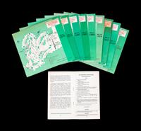 A Group of Masters Golf Tournament Augusta National Spectator Guides and Pairing Sheets Including Tiger Woods' First Appearance,