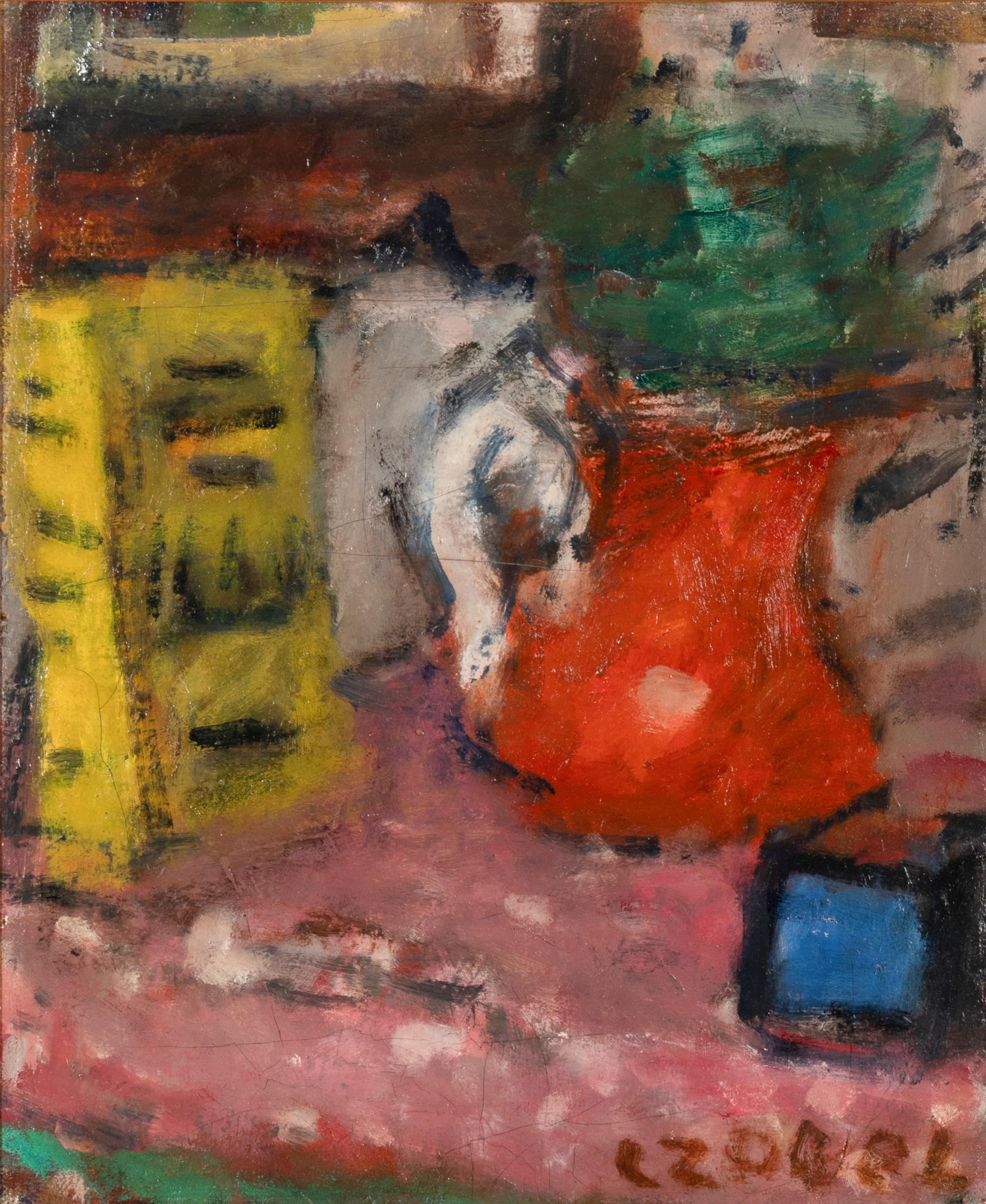 Béla Adalbert Czóbel (Hungarian, 1883-1976) — Still Life in Red