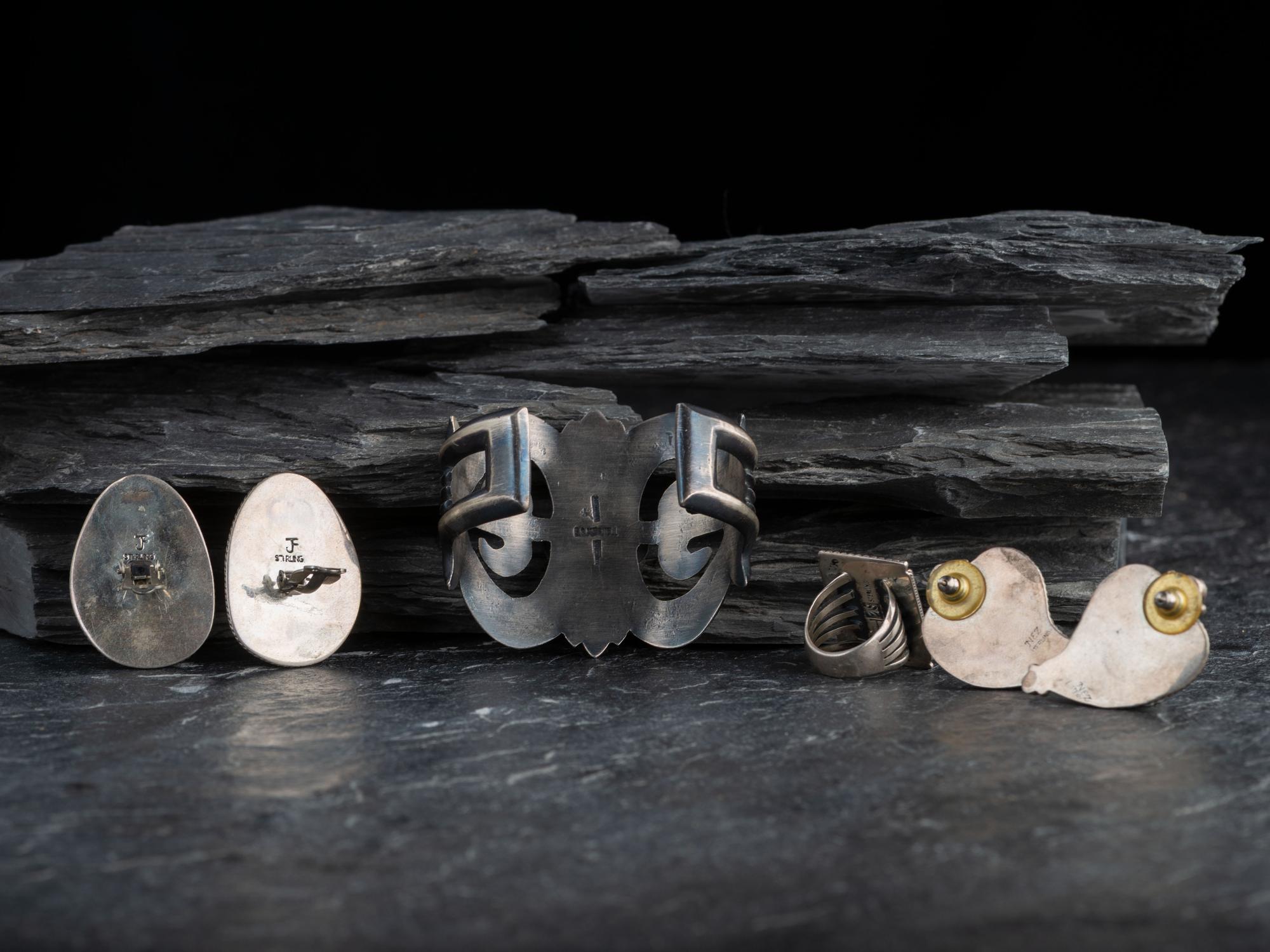 Navajo, Kewa, Hopi, and Mixtec Jewelry