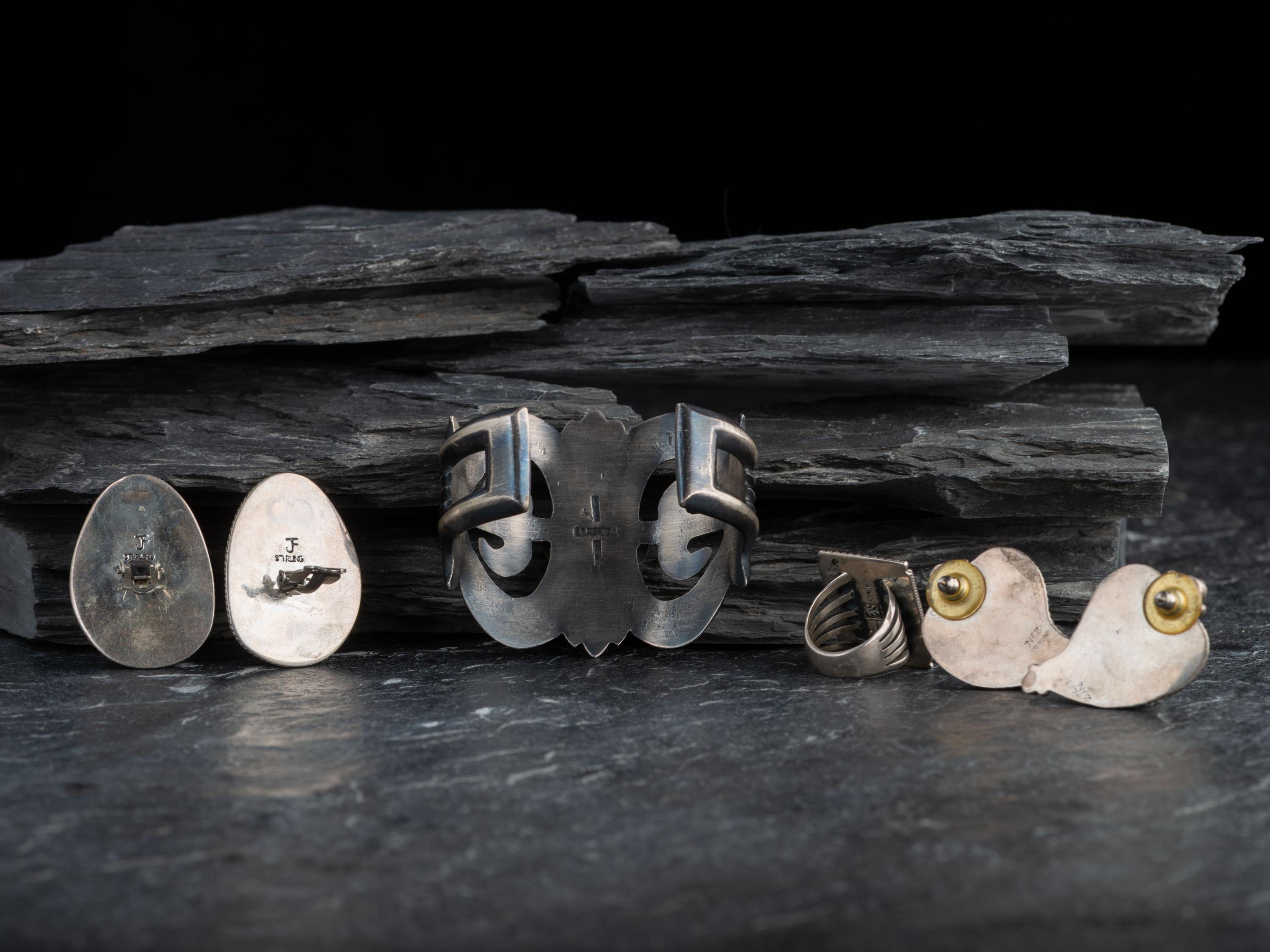 Navajo, Kewa, Hopi, and Mixtec Jewelry